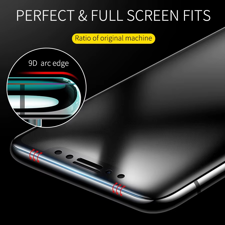 Premium Matte Ceramic Screen Protector for iPhone – Anti-Glare Soft Ceramic Film with Anti-Fingerprint Finish and Scratch Resistant Protection