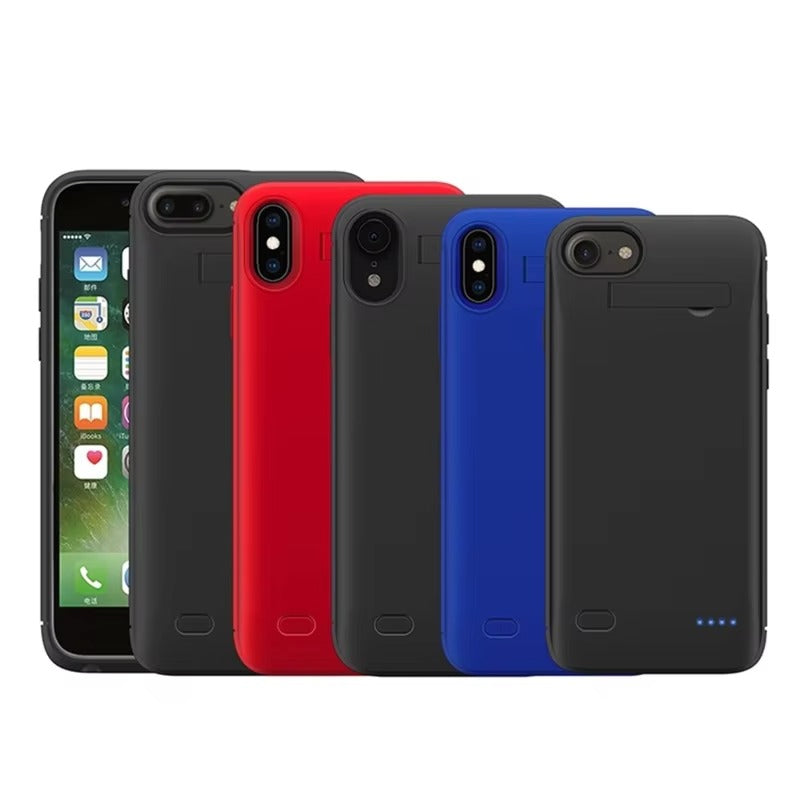 Premium-Hülle für Apple iPhone, MagSafe-kompatibel, Kameraobjektiv- und Bildschirmschutz, ultradünne, stoßfeste, magnetische Rundum-Schutzhülle mit 10.000 mAh Lade-Powerbank