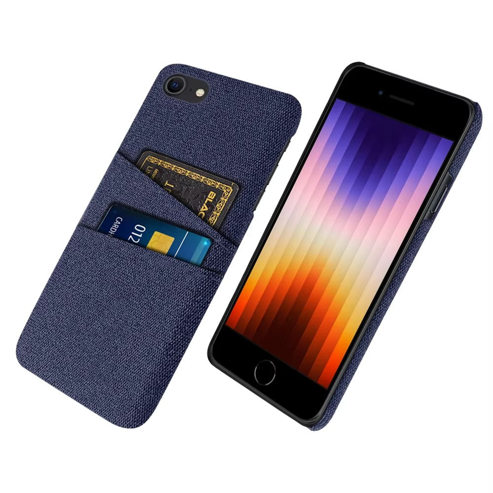 Premium Apple iPhone Case, MagSafe Compatible, Camera Lens and Screen Protection, Ultra Thin, Shockproof, Magnetic, Full All Around Protection, Dual Card Fabric Cover