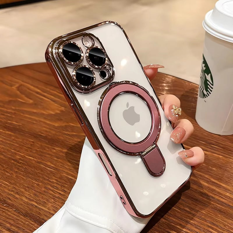 Luxury Apple iPhone Case Camera Protection, Screen Protection, Ultra Thin, Shockproof, Magnetic, Full All Around Protection