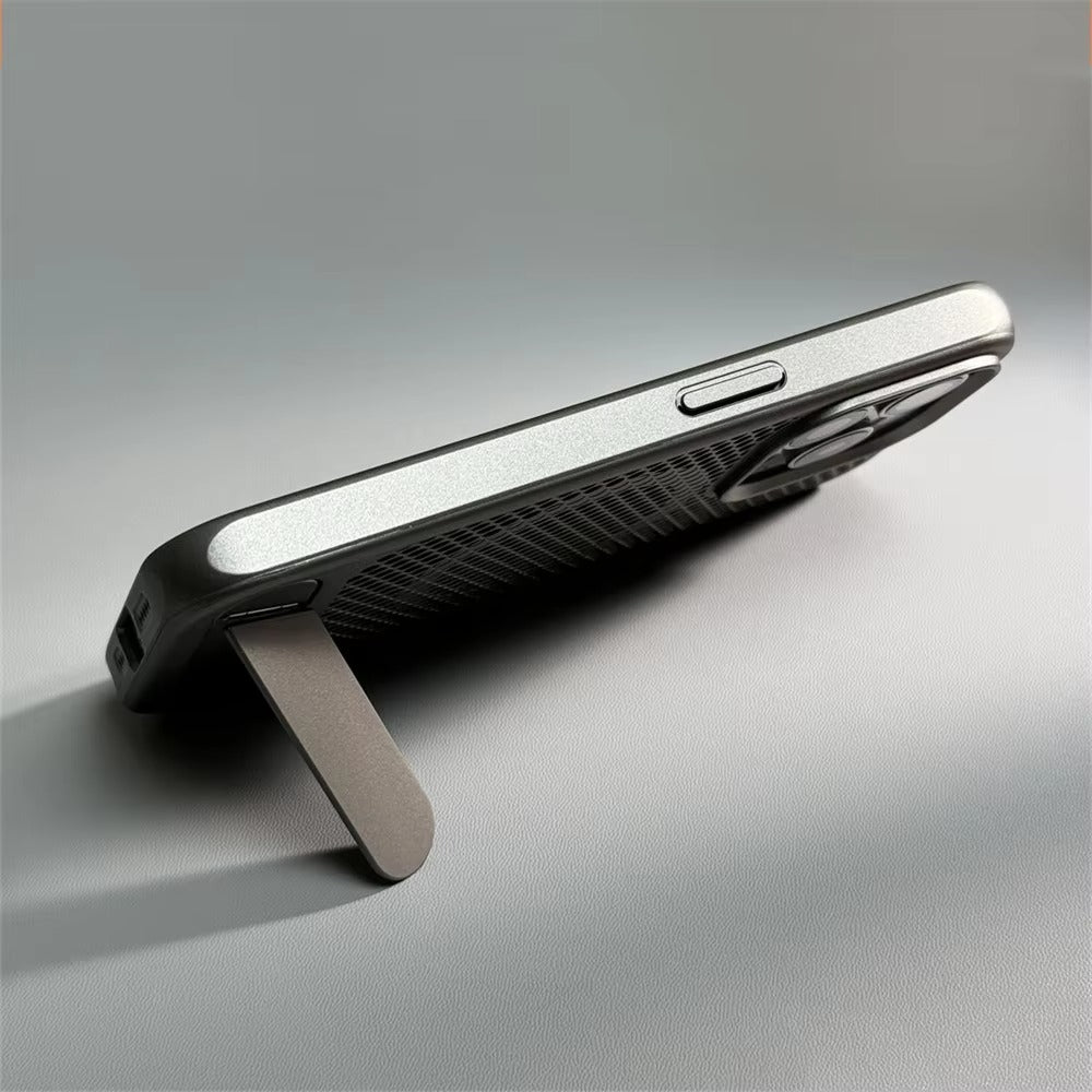 Luxury Apple iPhone Case, MagSafe Compatible, Camera Lens & Screen Protection, Ultra Thin, Shockproof, Magnetic Full All Around Cover – Breathable Heat Dissipation Case with Titanium Hard Back & Wireless Charging Support