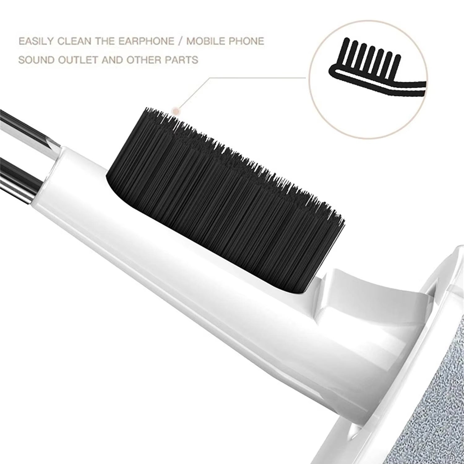Premium, 5-in-1 Headphone Cleaner Kit with Brush, Cleaning Pen for AirPods Pro, 3, 2, 1 – Screen Cleaning Tools for Phone