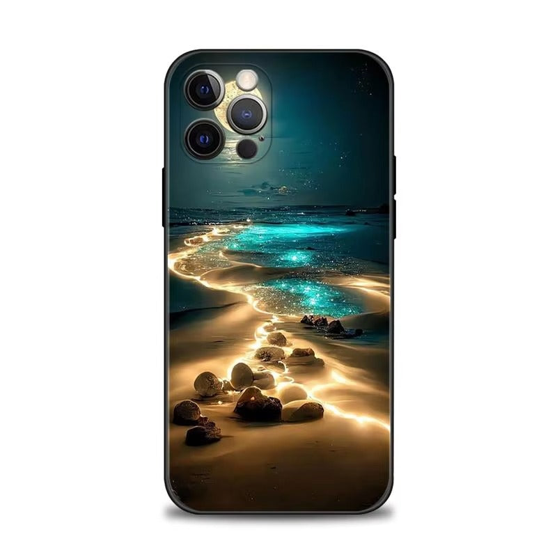 Luxury Apple iPhone Case, MagSafe Compatible, Camera Lens Protection, Screen Protection, Ultra Thin, Shockproof Cover