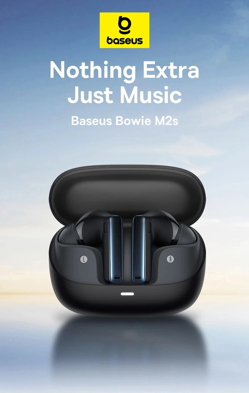 Luxury Noise Cancelling Bluetooth Earbuds for iPhone – Wireless ANC Headphones , -48dB Deep Noise Reduction for Calls & Music