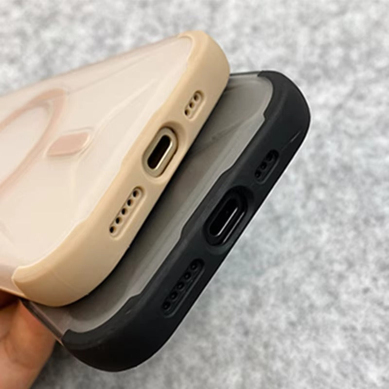 Robust Apple iPhone Case, Camera Lens & Screen Protection, Ultra Thin Shockproof Magnetic Full All Around Protection Cover