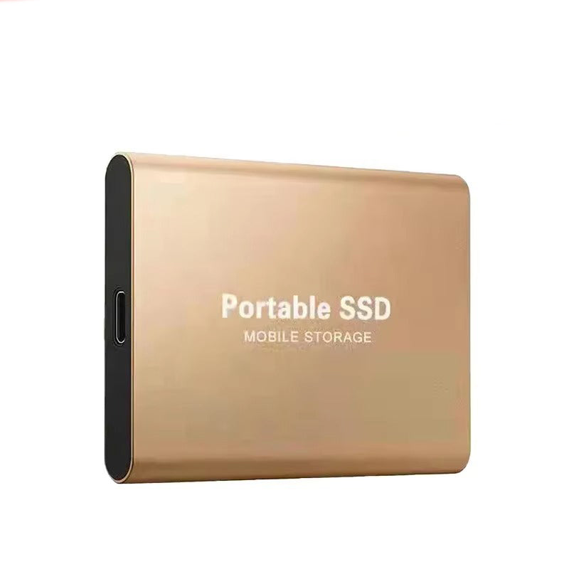High-Speed External SSD 1TB 2TB – Portable USB 3.1 Solid State Drive, Ultra Slim, Shockproof, Waterproof, Type-C & USB Compatible for Mac/Windows PCs