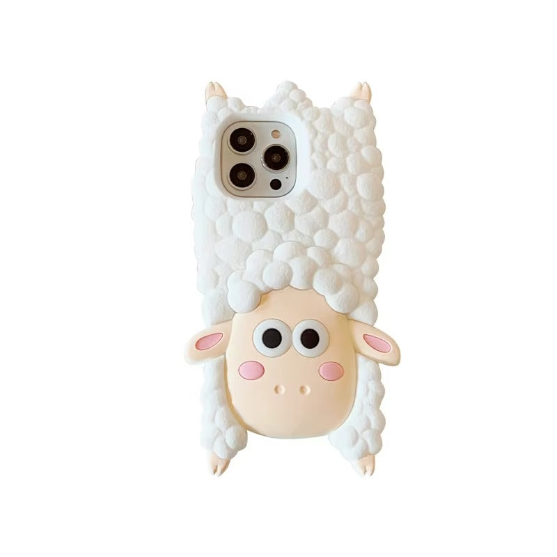 Premium Apple iPhone Case, MagSafe Compatible, Camera Lens and Screen Protection, Ultra Thin, Shockproof, Magnetic, Full All Around Protection, 3D Cartoon Kid Gift Cover