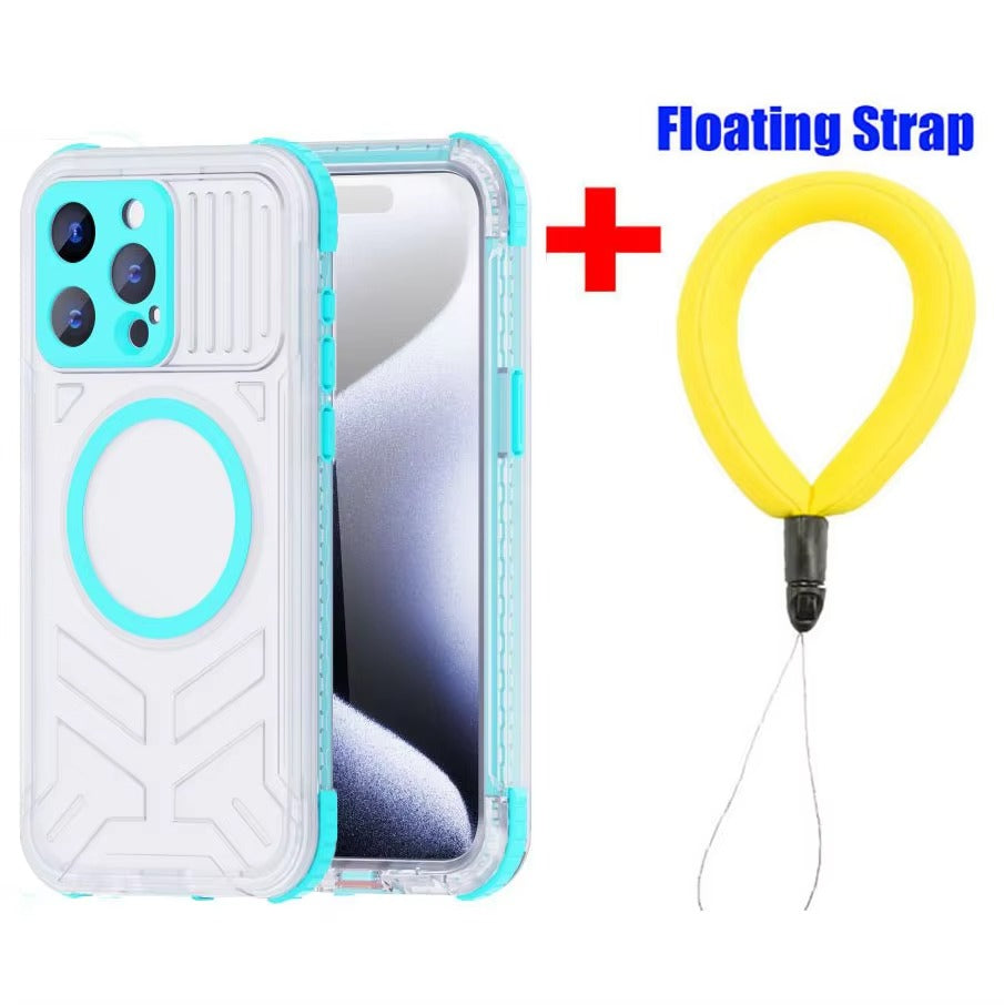 Luxury Apple iPhone Case MagSafe Compatible, Camera Lens & Screen Protection, Cover with IP68 Sealed Sport Design