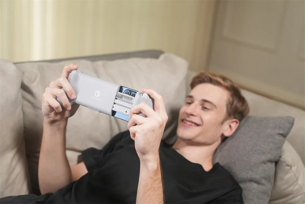 Premium Mobile Game Controller for iPhone, Hall Effect Joystick Gamepad, Wireless Stretchable Design for Apple Devices