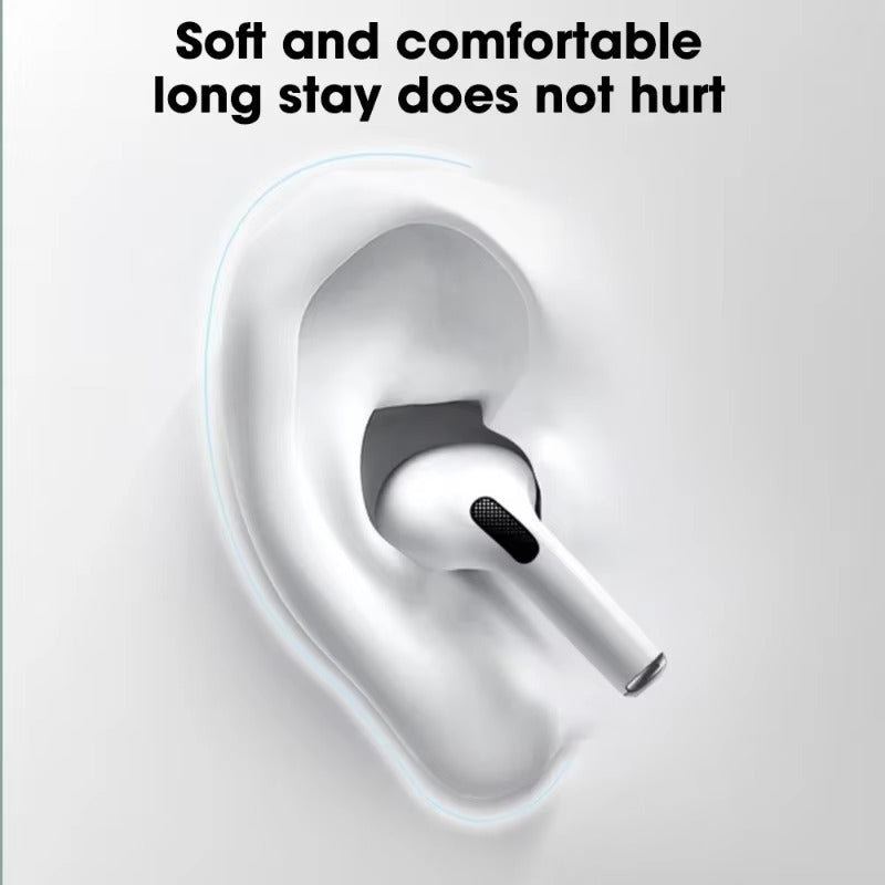 Premium Memory Foam Ear Tips for AirPods Pro 1, 2 – Silicone Earpads, Replacement Ear Cushions, Eartip Caps in Small, Medium, Large for Secure Comfort Fit