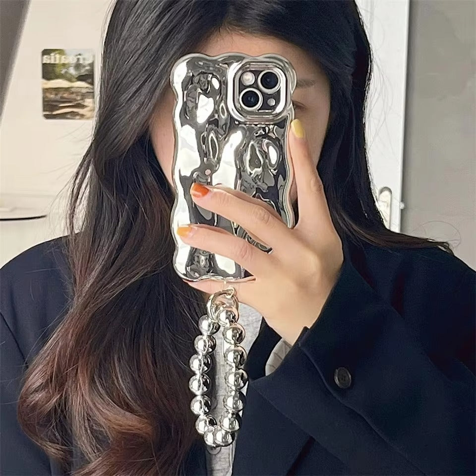 Luxury Apple iPhone Case, MagSafe Compatible, Camera Lens and Screen Protection, Ultra Thin, Shockproof, Magnetic, Full All Around Protection, Meteorite Bracelet Cover