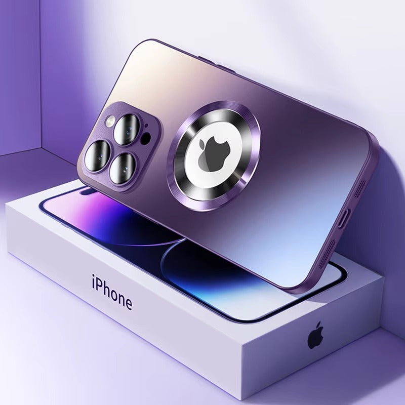Premium Apple iPhone Case Camera Lens & Screen Protection, Ultra Thin Shockproof Magnetic Full All Around Protection Cover