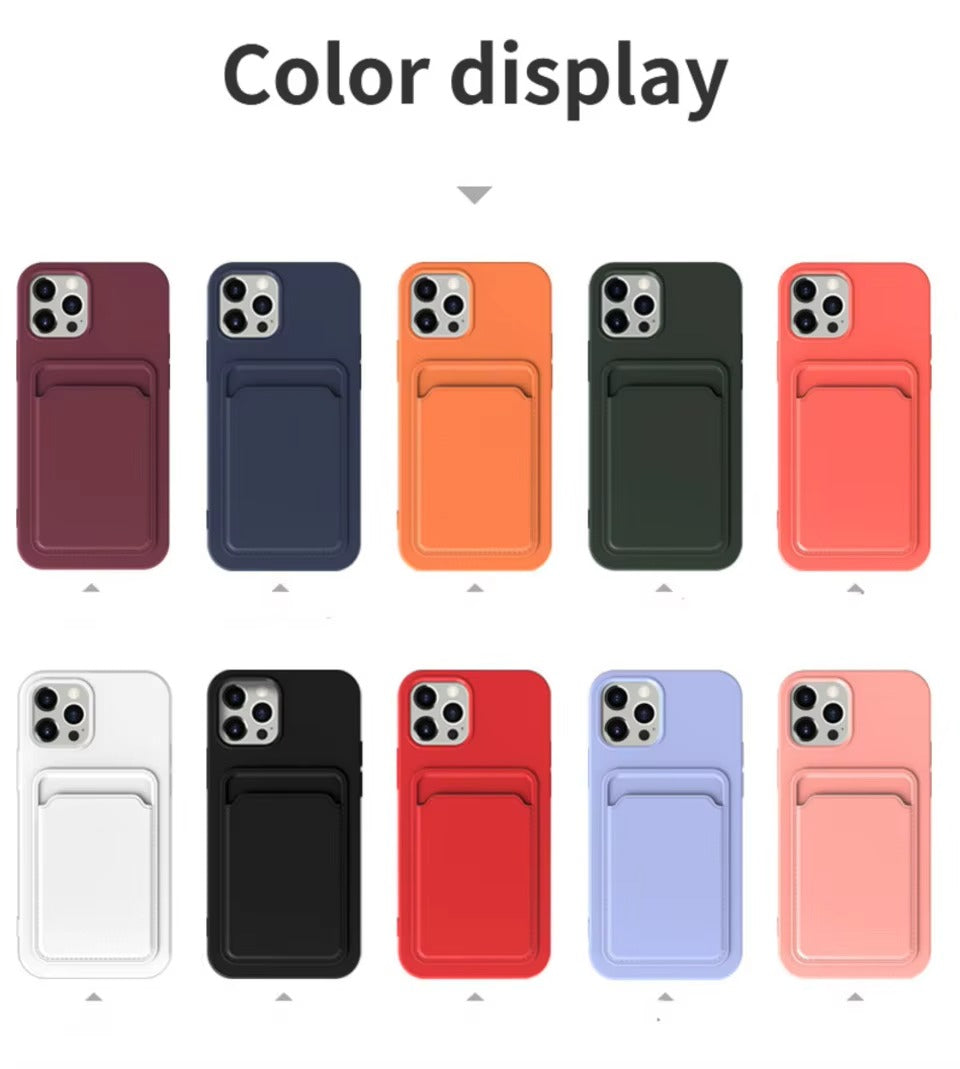 Premium Apple iPhone Case, MagSafe Compatible, Camera Lens and Screen Protection, Ultra Thin, Shockproof, Magnetic, Full All Around Protection, Frosted Card Pocket Cover