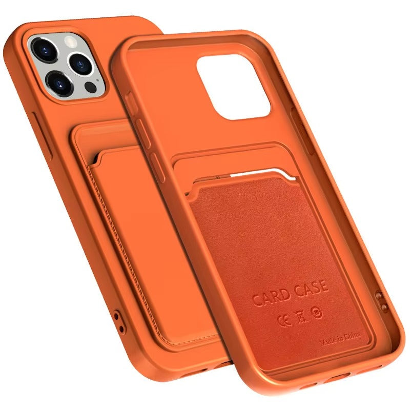 Premium Apple iPhone Case, MagSafe Compatible, Camera Lens and Screen Protection, Ultra Thin, Shockproof, Magnetic, Full All Around Protection, Frosted Card Pocket Cover