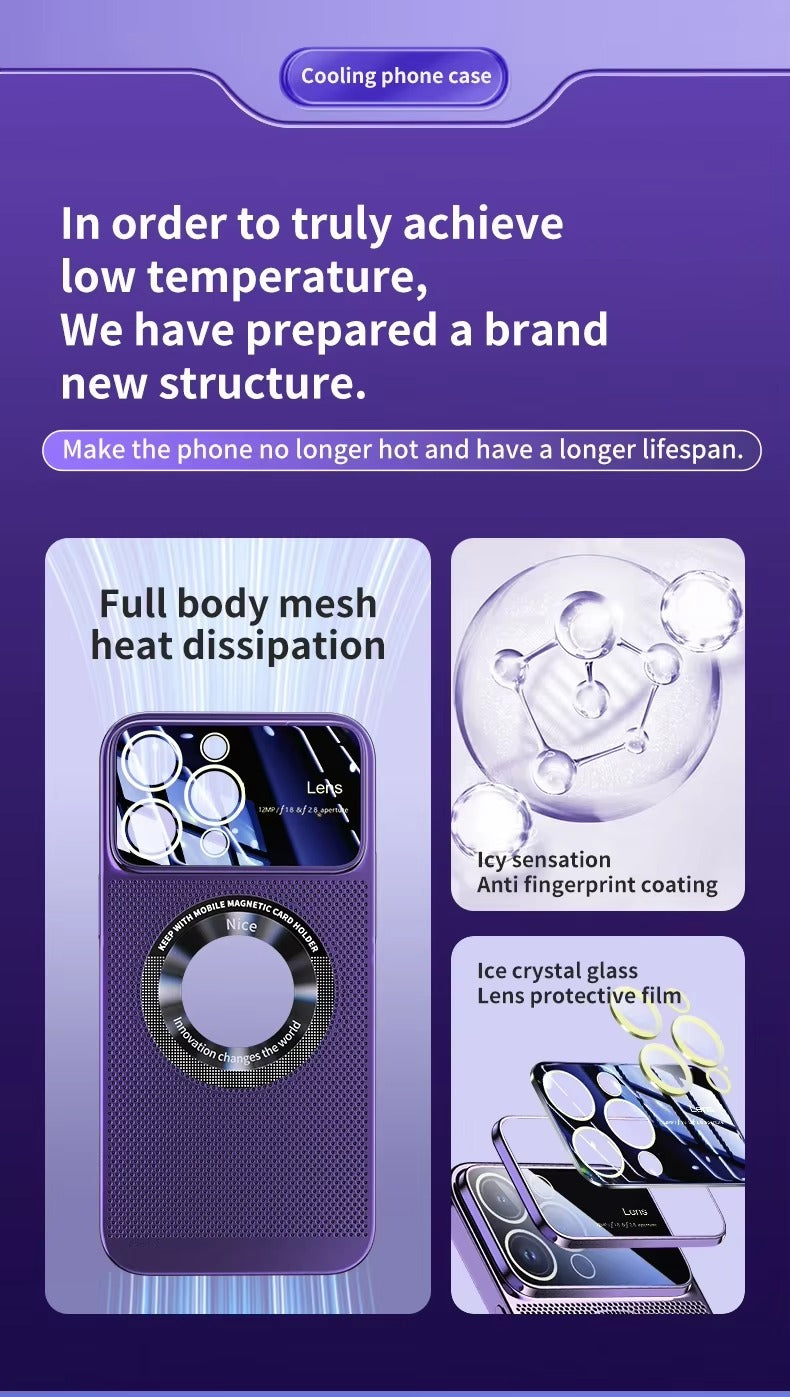 High Quality Apple iPhone Case Camera Lens Screen Protection, Ultra Thin Shockproof Magnetic Full All Around Protection Cover