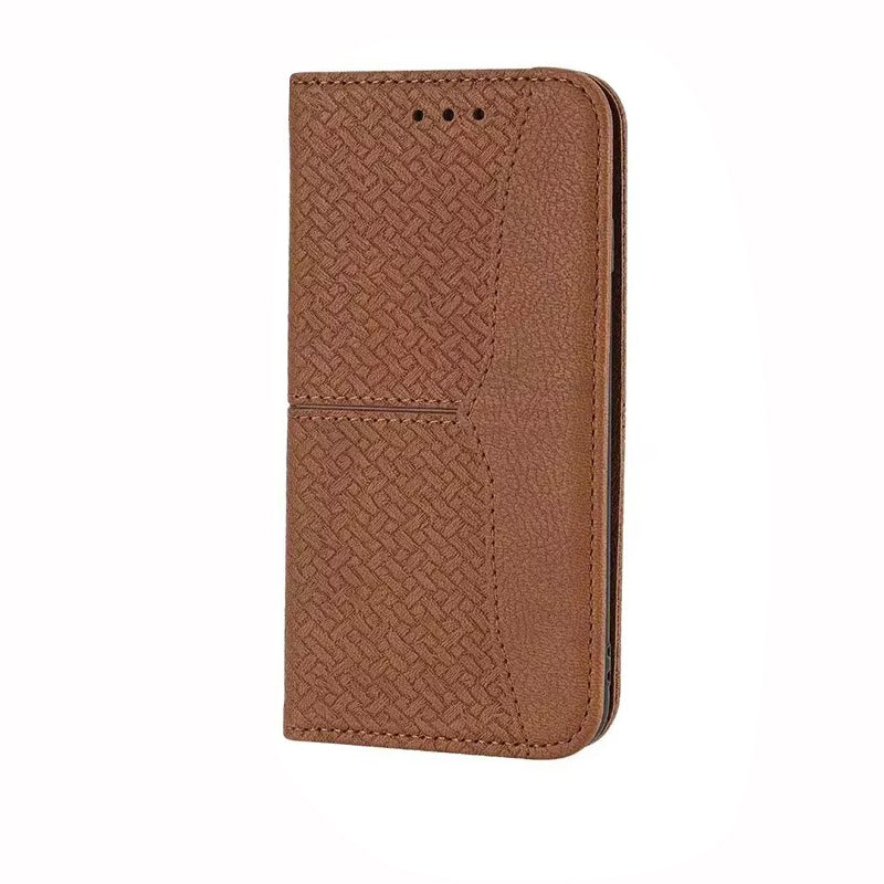 Luxury Apple iPhone Case, MagSafe Compatible, Camera Lens and Screen Protection, Ultra Thin, Shockproof, Magnetic, Full All Around Protection, Classic Leather Flip Cover
