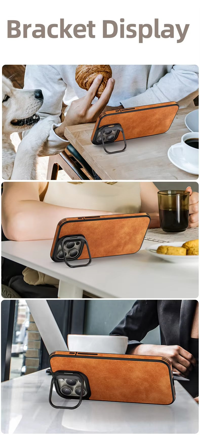 Luxury Apple iPhone Case MagSafe Compatible, Camera Lens Protection, Screen Protection, Ultra Thin Shockproof Case for iPhone