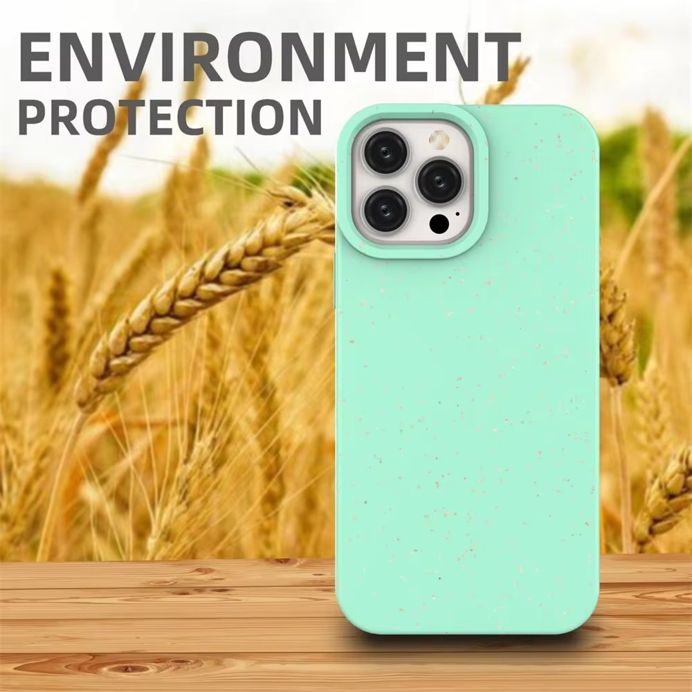 Premium Apple iPhone Case, MagSafe Compatible, Camera Lens and Screen Protection, Ultra Thin, Shockproof, Magnetic, Full All Around Protection, Biodegradable Wheat Straw Cover