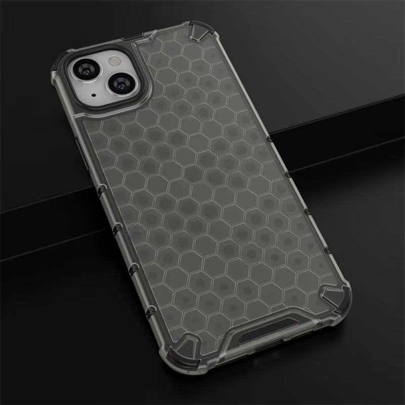 Robust Apple iPhone Case, MagSafe Compatible, Camera Lens and Screen Protection, Ultra Thin, Shockproof, Magnetic, Full All Around Protection, Honeycomb Hybrid Armor Cover