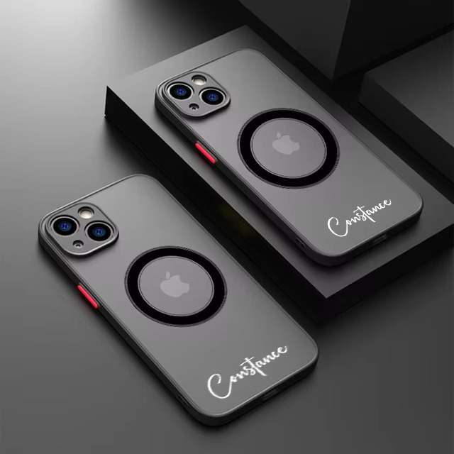 Robust Apple iPhone Case, MagSafe Compatible, Camera Lens and Screen Protection, Ultra Thin, Shockproof, Magnetic, Full All Around Protection, Custom Armor Hard Cover