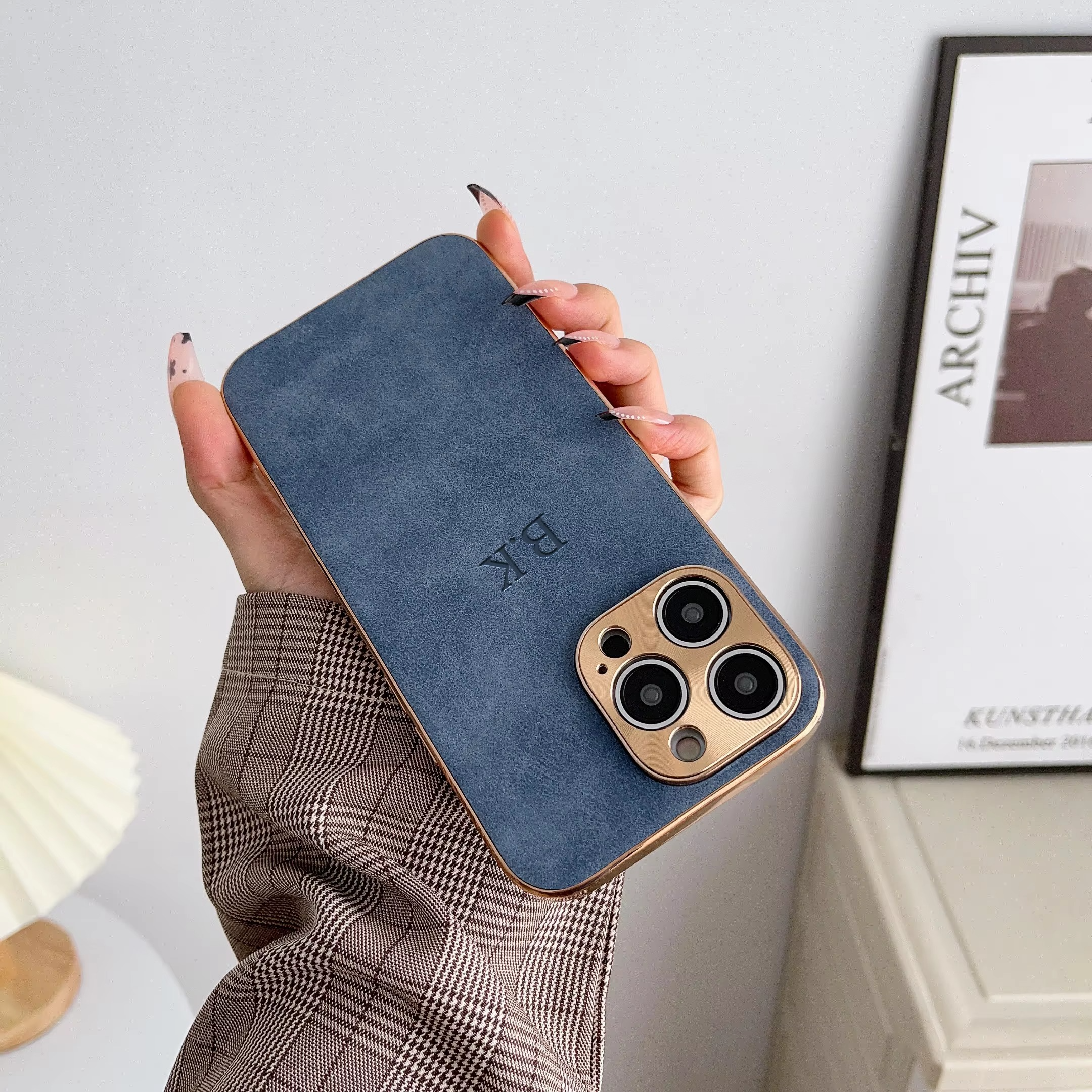 Luxury Apple iPhone Case, MagSafe Compatible, Camera Lens and Screen Protection, Ultra Thin, Shockproof, Magnetic, Full All