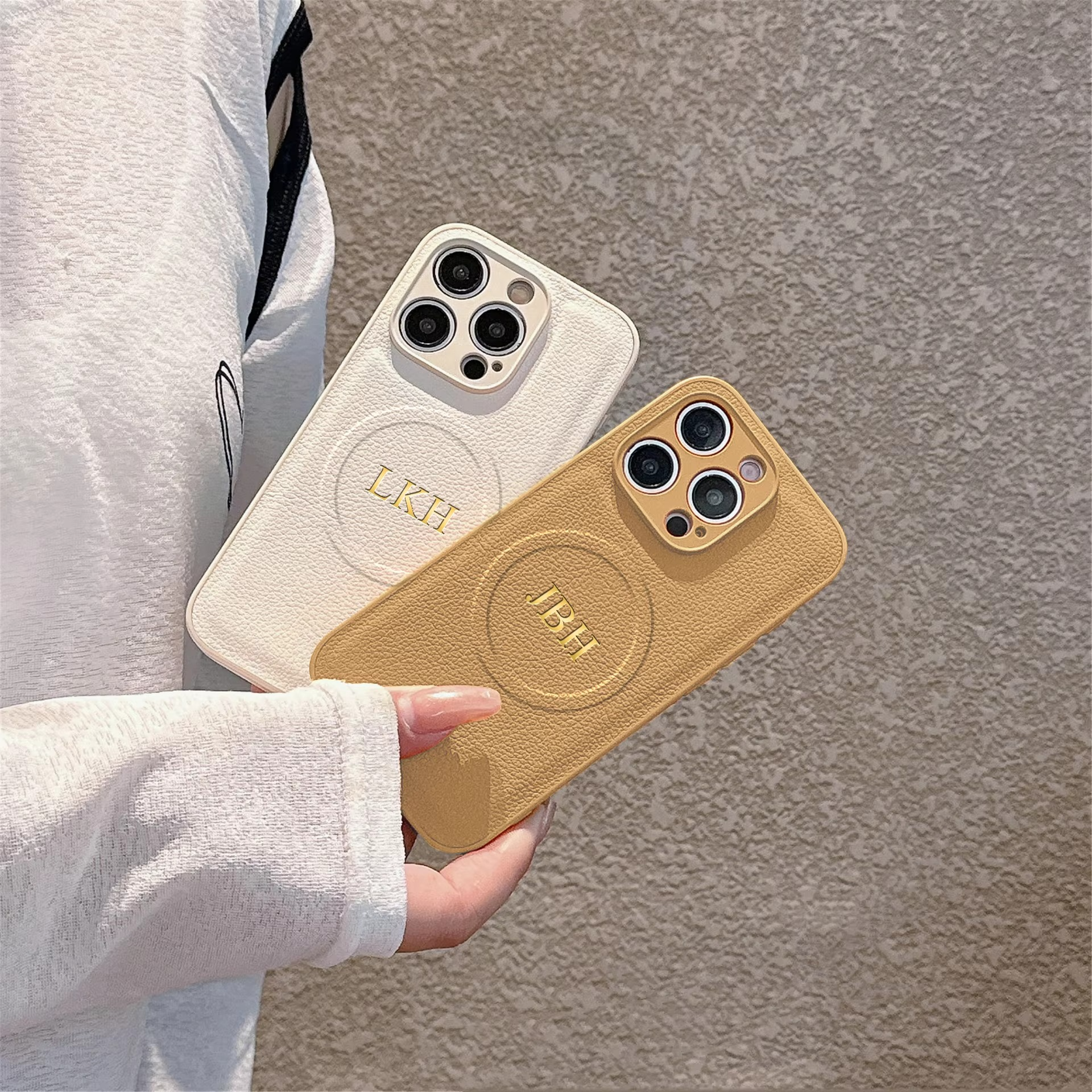 Luxury Apple iPhone Case, MagSafe Compatible, Camera Lens and Screen Protection, Ultra Thin, Shockproof, Magnetic, Full All
