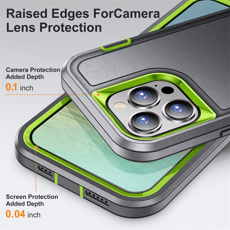 Luxury Apple iPhone Case, MagSafe Compatible, Camera Lens and Screen Protection, Ultra Thin, Shockproof, Magnetic, Full All Around Protection, Dustproof Armor Stand Cover