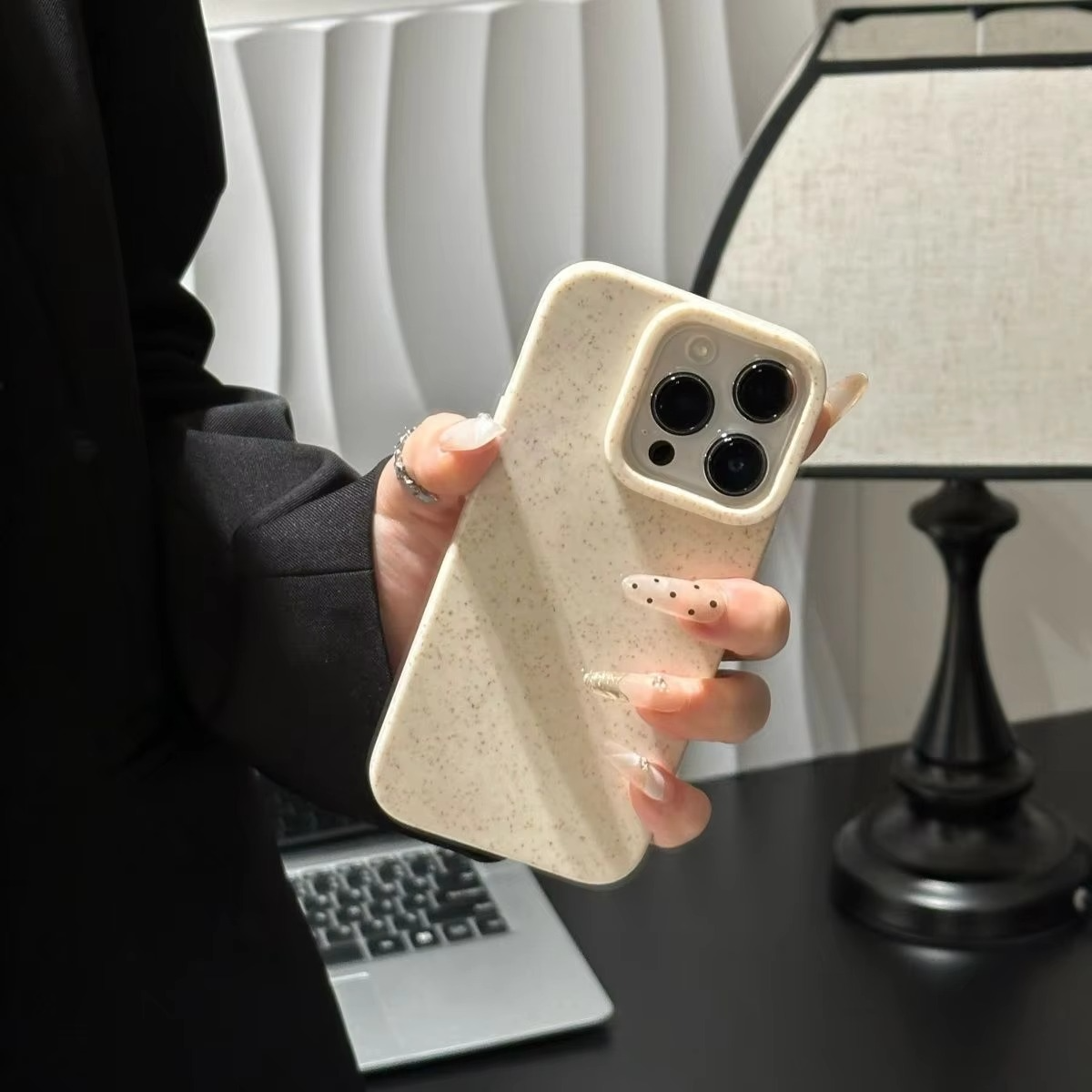 Premium Apple iPhone Case, MagSafe Compatible, Camera Lens and Screen Protection, Ultra Thin, Shockproof, Magnetic, Full All Around Protection, Biodegradable Wheat Straw Cover