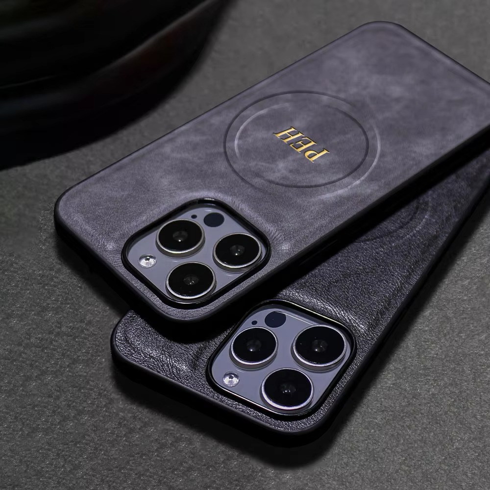 Luxury Apple iPhone Case, MagSafe Compatible, Camera Lens and Screen Protection, Ultra Thin, Shockproof, Magnetic, Full All