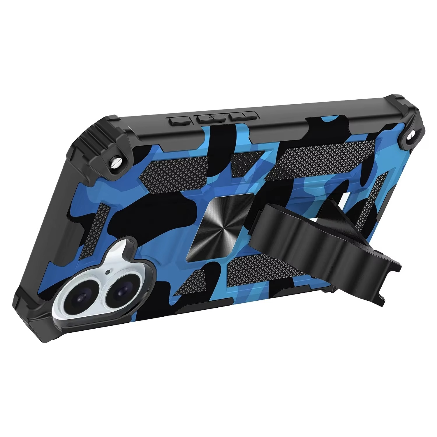 Robust Apple iPhone Case, MagSafe Compatible, Camera Lens and Screen Protection, Ultra Thin, Shockproof, Magnetic, Full All Around Protection, Camouflage Armor Cover