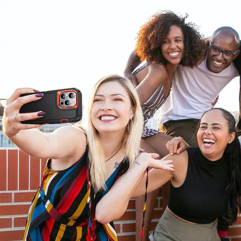 Luxury Apple iPhone Case, MagSafe Compatible, Camera Lens and Screen Protection, Ultra Thin, Shockproof, Magnetic, Full All Around Protection, Dustproof Armor Stand Cover