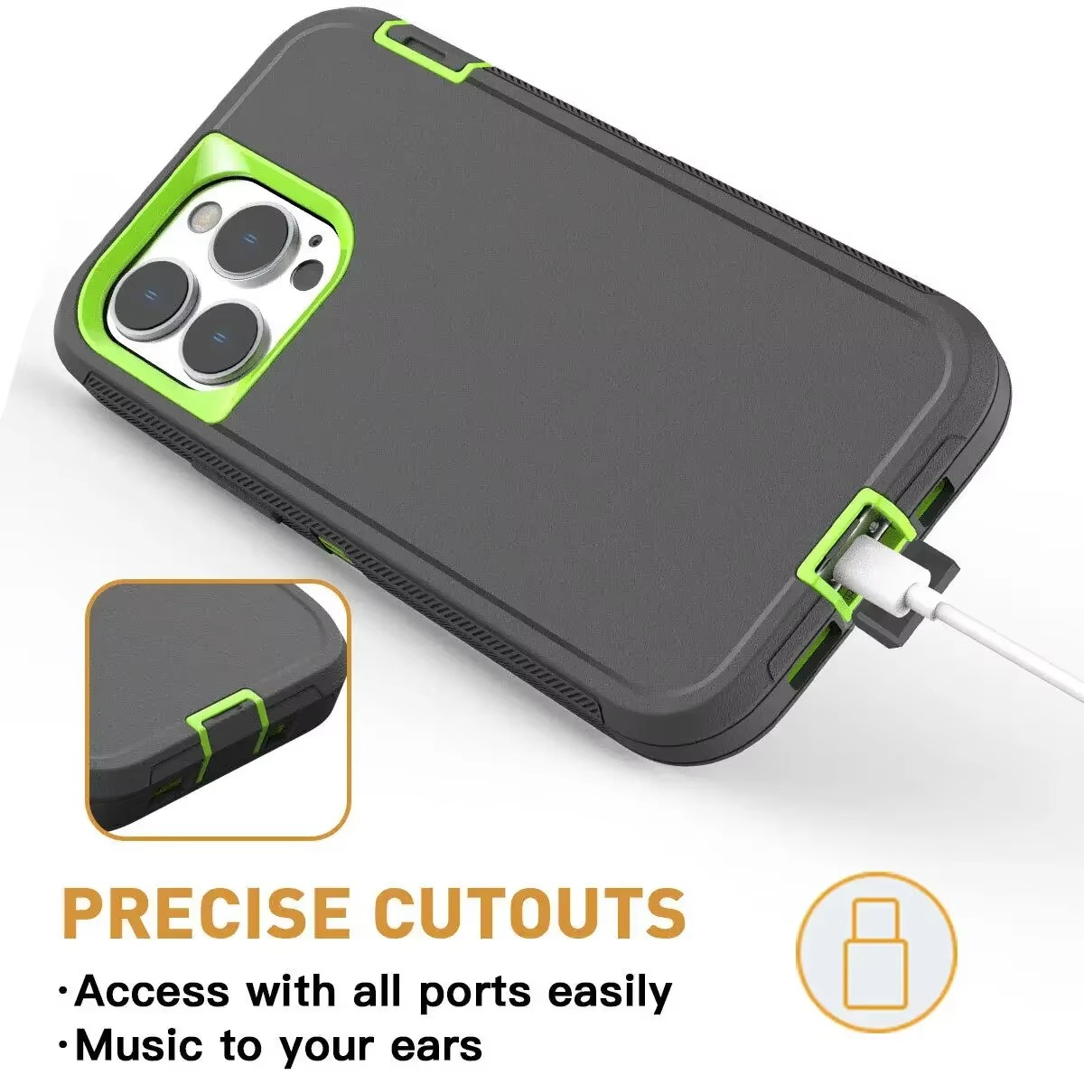Luxury Apple iPhone Case, MagSafe Compatible, Camera Lens and Screen Protection, Ultra Thin, Shockproof, Magnetic, Full All Around Protection, Dustproof Armor Case Box
