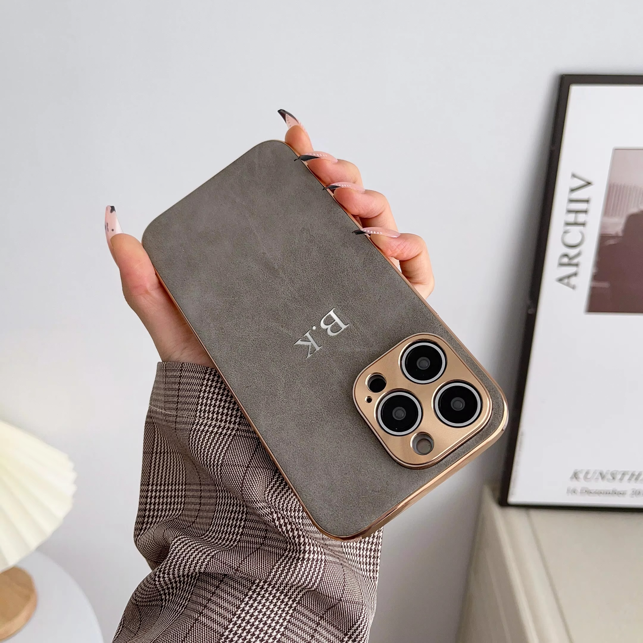 Luxury Apple iPhone Case, MagSafe Compatible, Camera Lens and Screen Protection, Ultra Thin, Shockproof, Magnetic, Full All