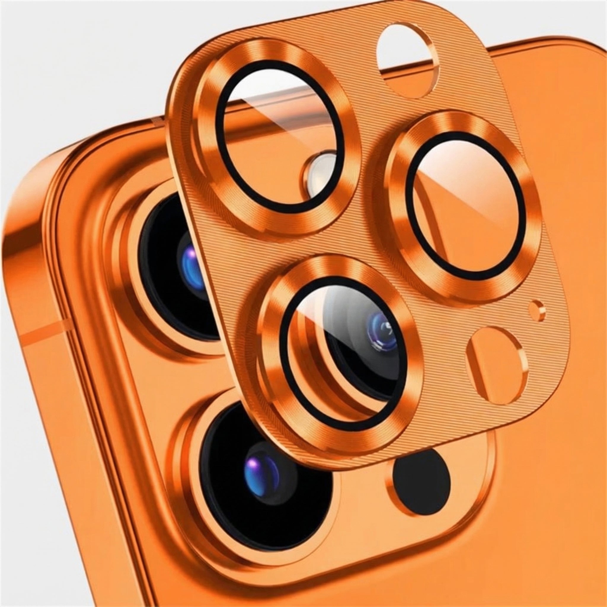 Premium Military Grade Camera Lens Protector – Shatterproof Alloy and Tempered Glass Lens Ring Cover with Scratch Resistance, Shock Protection and Precision Fit