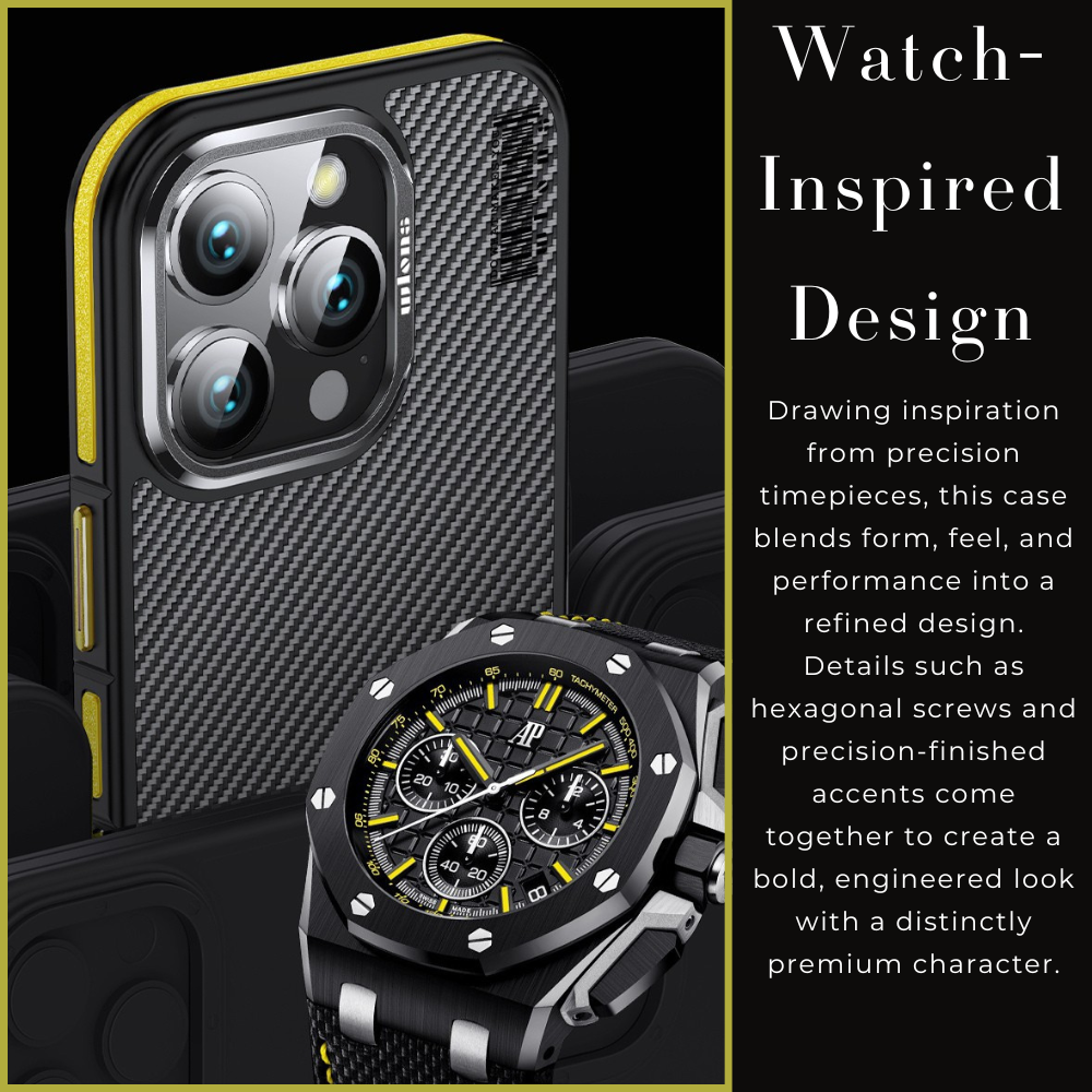 Premium 100% Aramid Fiber Kevlar iPhone Case – 600D Lightweight Compatible Ultra-Thin Protective Cover for iPhone Models