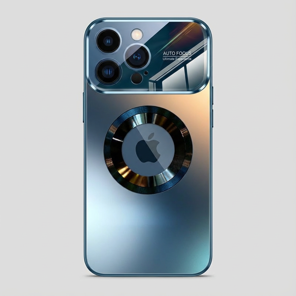 Luxury Glass MagSafe iPhone Case - Magnetic Wireless Charging, Camera Lens Protection, Shockproof Design | Case for iPhone