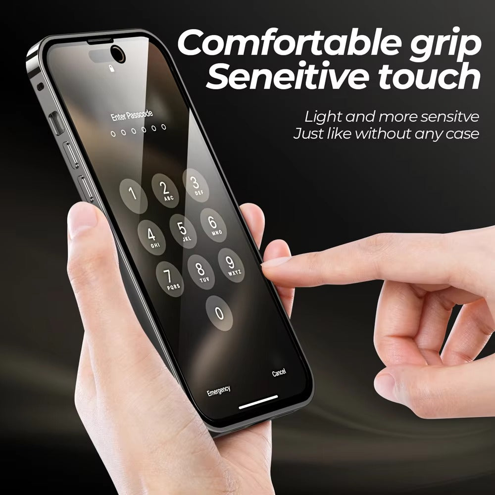 Robust Apple iPhone Case MagSafe Compatible, Camera Lens & Screen Protection, Cover with 10FT Military Glass Shield