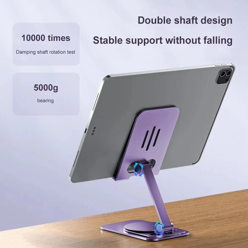 Premium Tablet Stand HolderDesktop Mount for iPad, 10.2", 11", and Other Tablets Stable Base for Office, Home or Kitchen Use