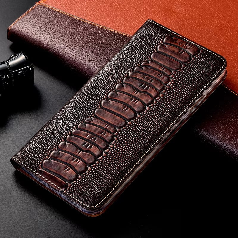 Luxury Genuine Leather iPhone Case – Flip Wallet Design, Stylish & Durable Full Protection Cover | Case for iPhone