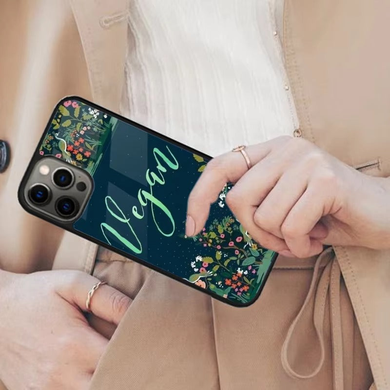 Premium Apple iPhone Case, MagSafe Compatible, Camera Lens and Screen Protection, Ultra Thin, Shockproof, Magnetic, Full All Around Protection, Eco Vegan Magnetic Cover