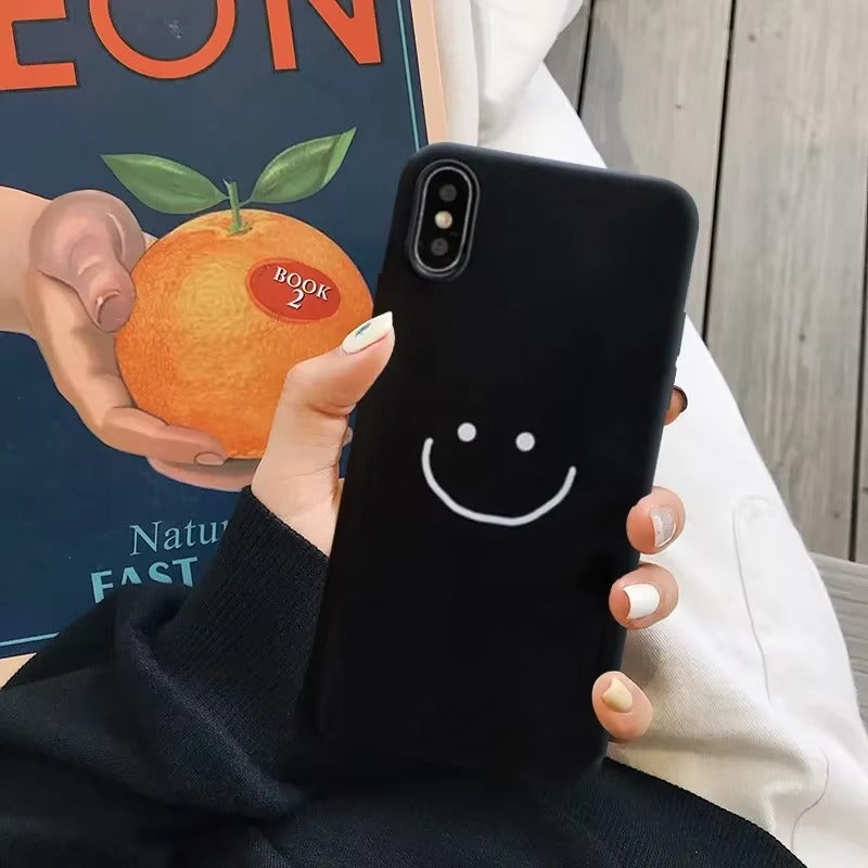 Premium Apple iPhone Case, MagSafe Compatible, Camera Lens and Screen Protection, Ultra Thin, Shockproof, Magnetic, Full All Around Protection, Smile Face Couple Cover
