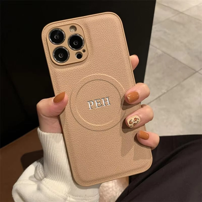 Luxury Apple iPhone Case, MagSafe Compatible, Camera Lens and Screen Protection, Ultra Thin, Shockproof, Magnetic, Full All