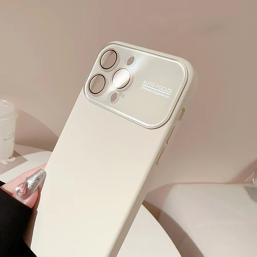 High Quality Apple iPhone Case Compatible, Camera Lens & Screen Protection, Protection Cover with Silicone Lens Film Design
