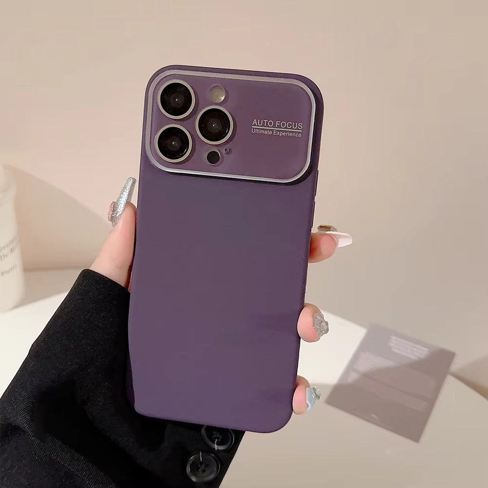 High Quality Apple iPhone Case Compatible, Camera Lens & Screen Protection, Protection Cover with Silicone Lens Film Design
