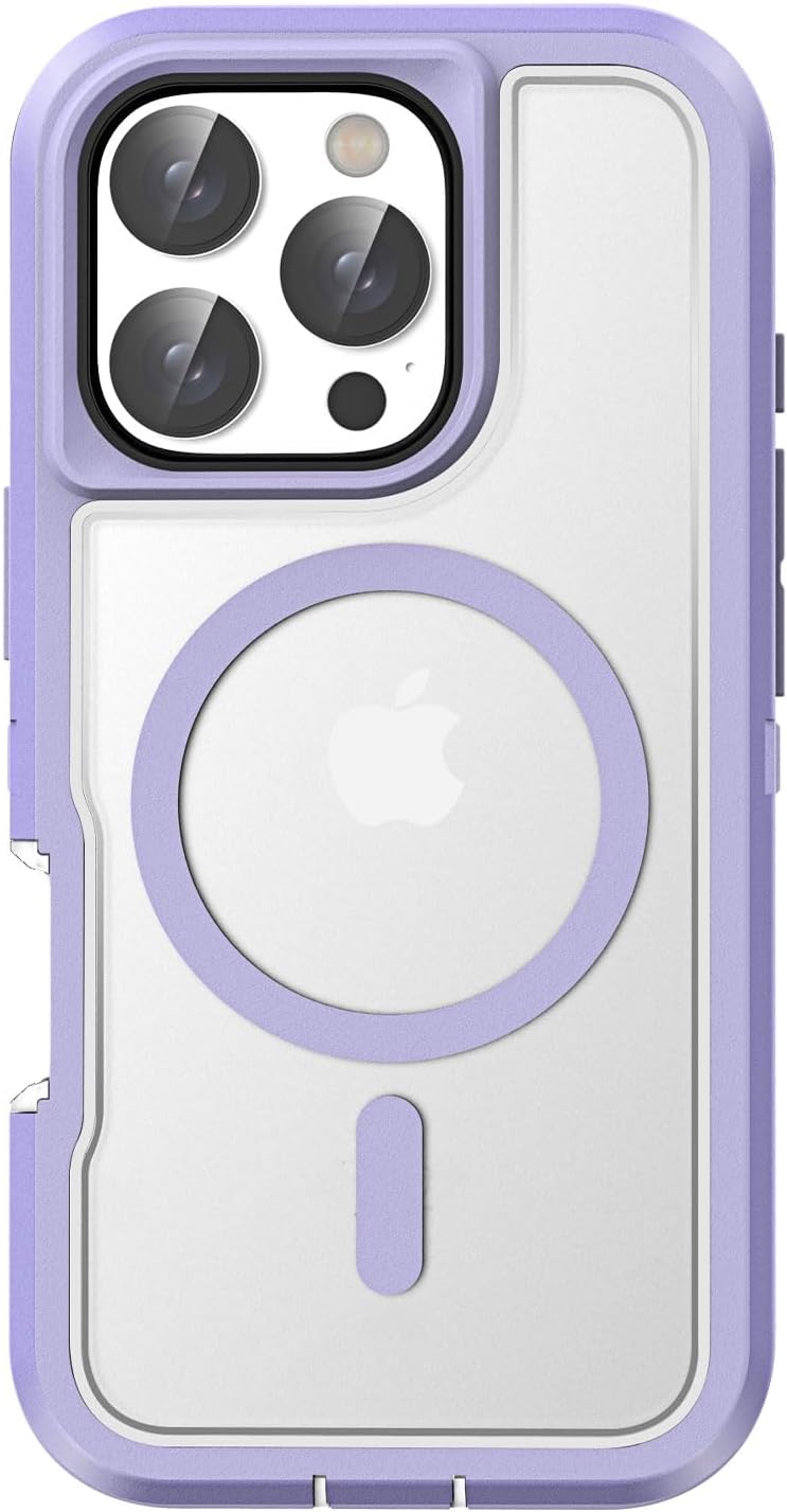 Robuste, stoßfeste iPhone-Hülle – Robuste Schutzhülle mit Ständer, kratzfest, Rundumschutz für iPhone-Modelle