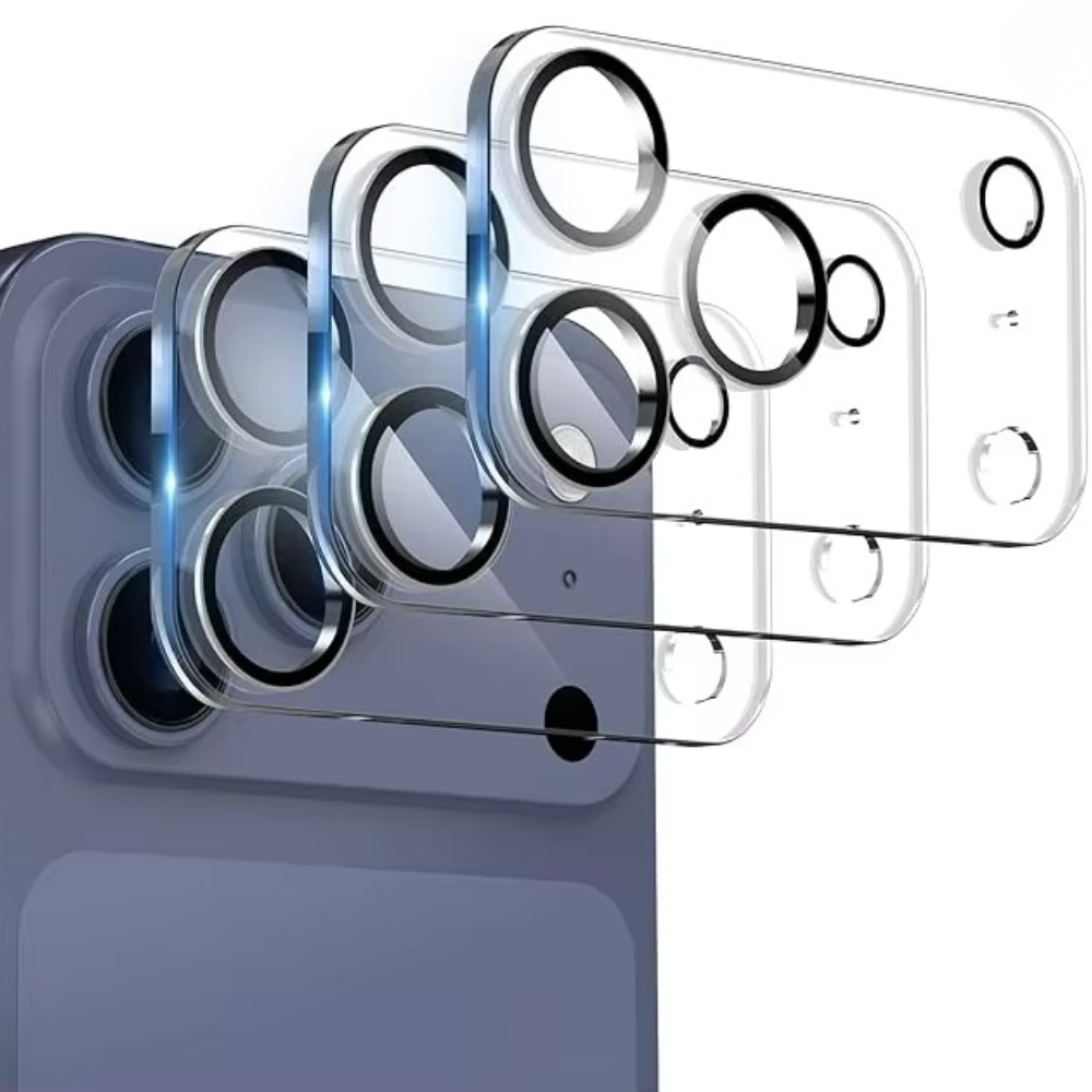 Premium Camera Lens Protector – 9H Tempered Glass Lens Cover with Scratch Resistance, Drop Protection, Ultra-Clear Transparency and Precision Camera Fit