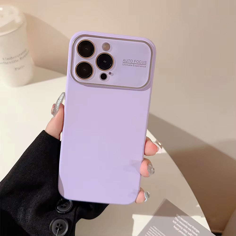 High Quality Apple iPhone Case Compatible, Camera Lens & Screen Protection, Protection Cover with Silicone Lens Film Design