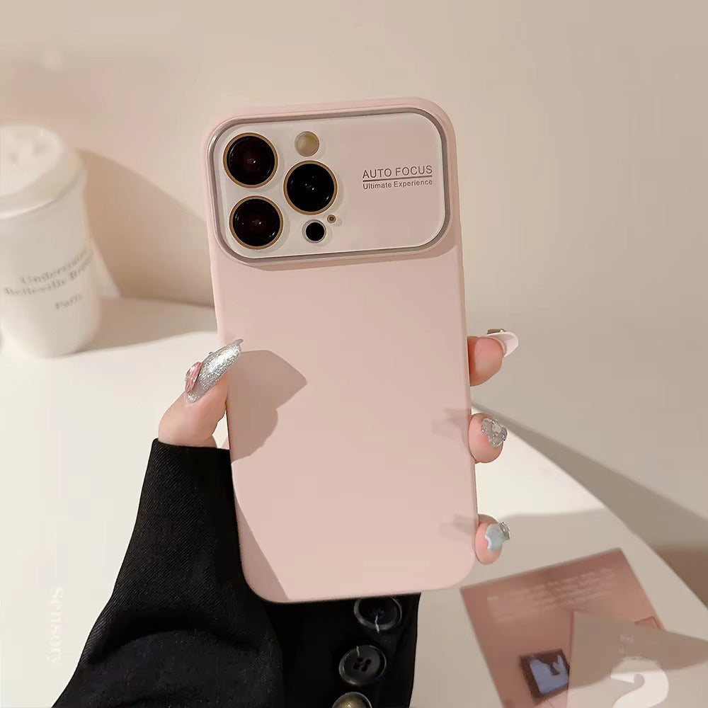 High Quality Apple iPhone Case Compatible, Camera Lens & Screen Protection, Protection Cover with Silicone Lens Film Design