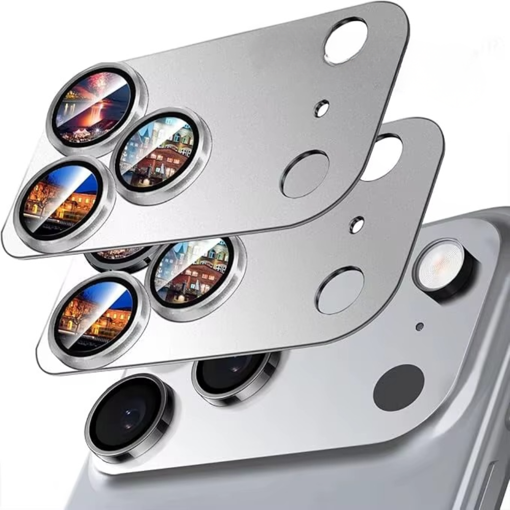 Premium Military Grade Camera Lens Protector – Shatterproof Alloy and Tempered Glass Lens Ring Cover with Scratch Resistance, Shock Protection and Precision Fit