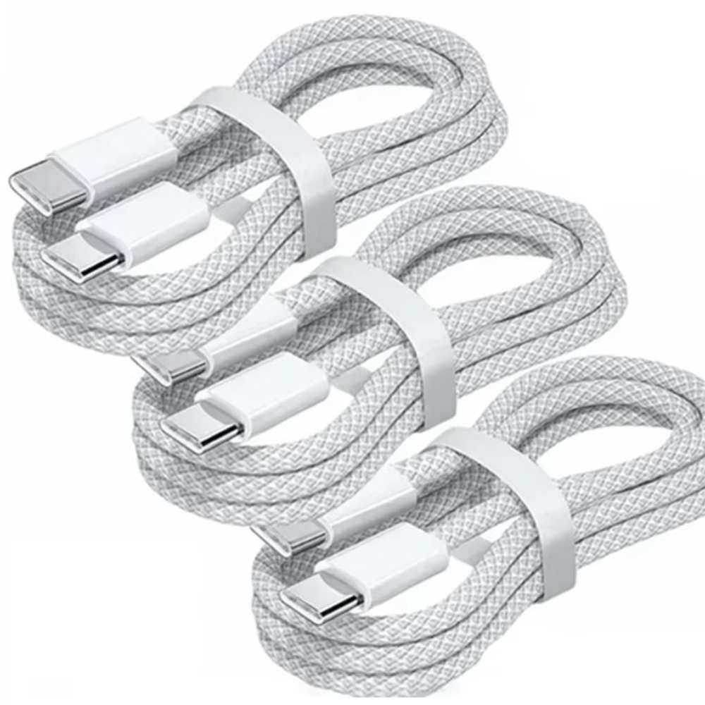 Premium USB-C to USB-C Fast Charging Cable – 100W Power Delivery Charger Cable with High-Speed Charging, Durable TPE/TPU Construction and Stable Power Transfer